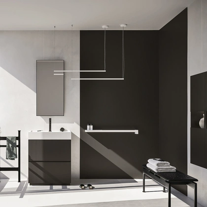 Mobile da Bagno a terra Code 03 in laccato di Arbi
