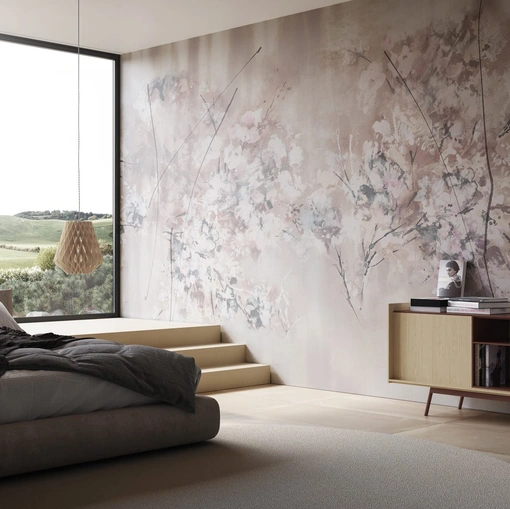 Carta da parati floreale moderna Aomi di Instabilelab