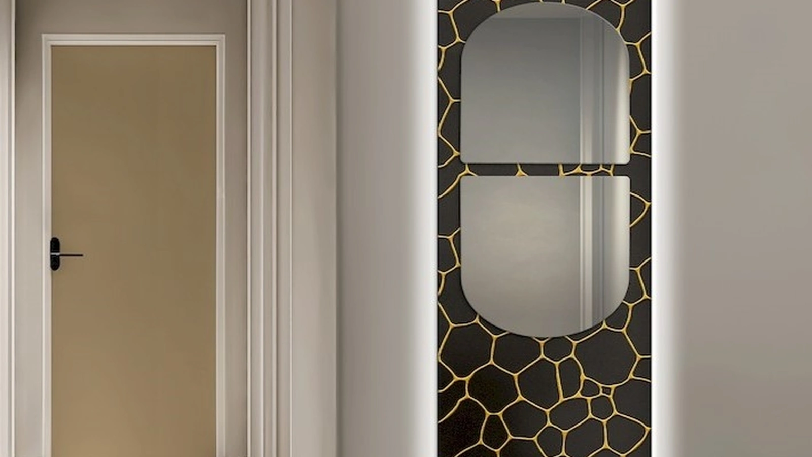 Specchio magnetico MAGSP2004 Arco di Pintdecor