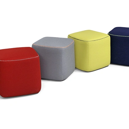 Pouf Flower in tessuto di Egoitaliano