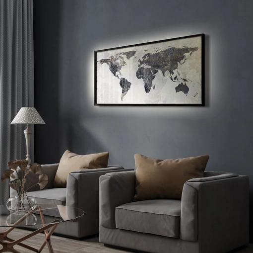 Quadro luminoso 02 di Pintdecor
