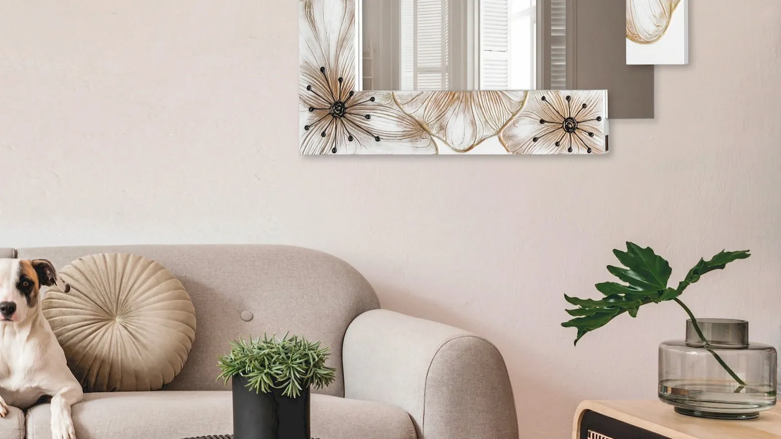 Specchio Petunia di Pintdecor