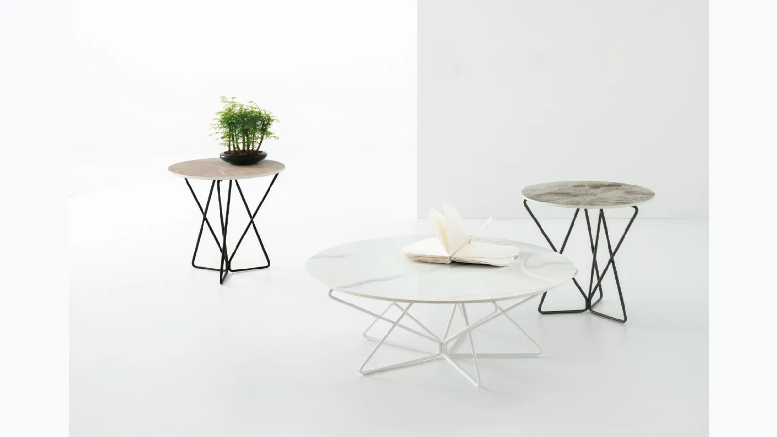 Tavolino rotondo Star di Target Point