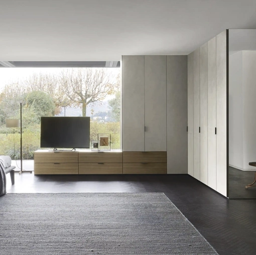 Armadio angolare Collage di Sangiacomo