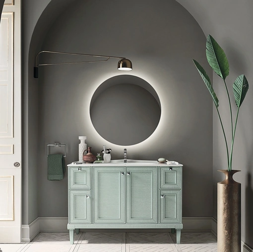 Mobile da Bagno a terra Augusto 14 in legno di Arbi