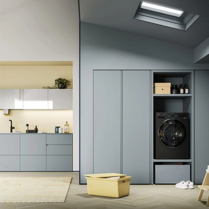 Mobile da Bagno per lavanderia Bolle J 02 di Arbi