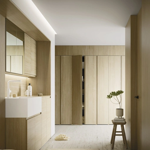 Mobile da Bagno per lavanderia Bolle J 03 di Arbi