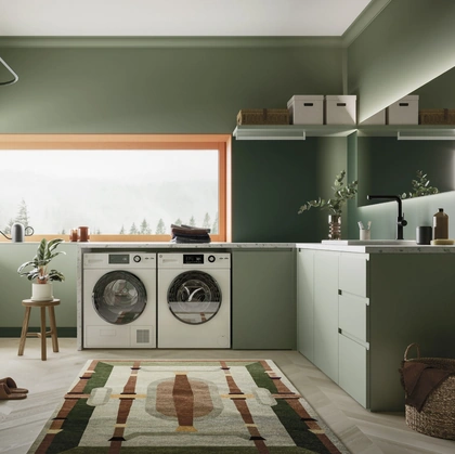 Mobile da Bagno per lavanderia Bolle J 07 di Arbi