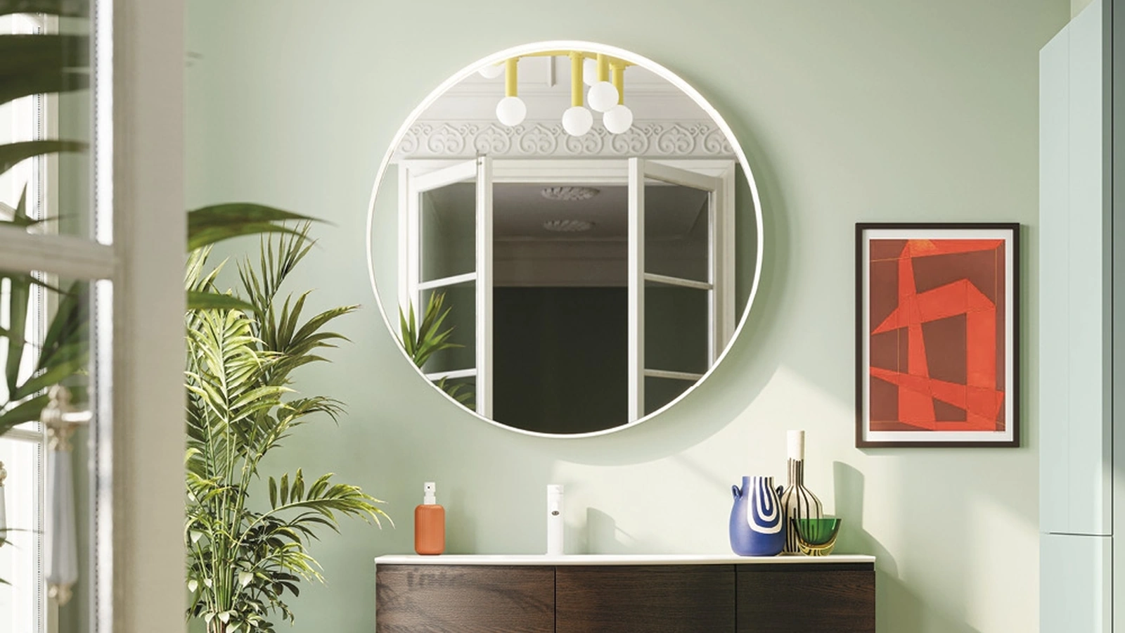 Mobile da Bagno sospeso Fusion 42 di Arbi