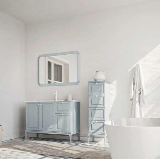 Mobile da Bagno a terra Maison 05 in legno di Arbi