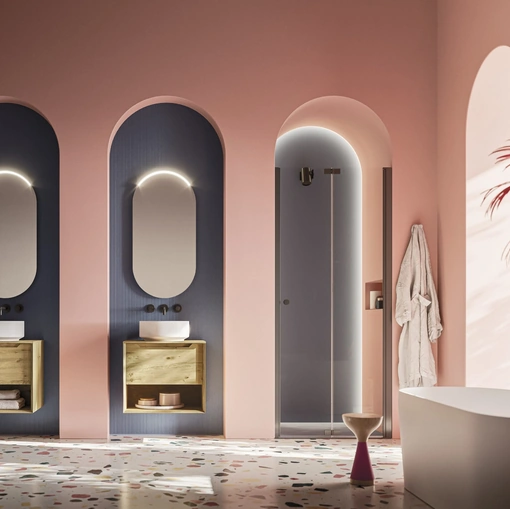 Mobile da Bagno sospeso Master 01 in Rovere di Arbi