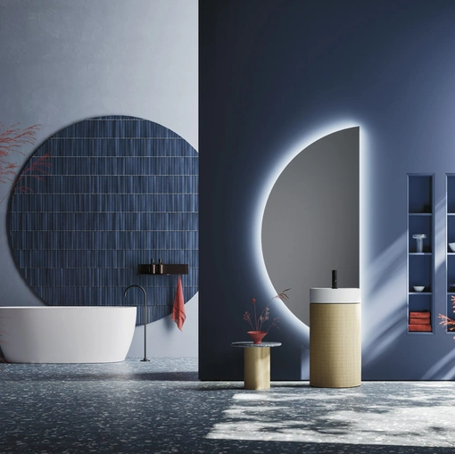 Mobile da Bagno a terra Master 03 in Rovere di Arbi