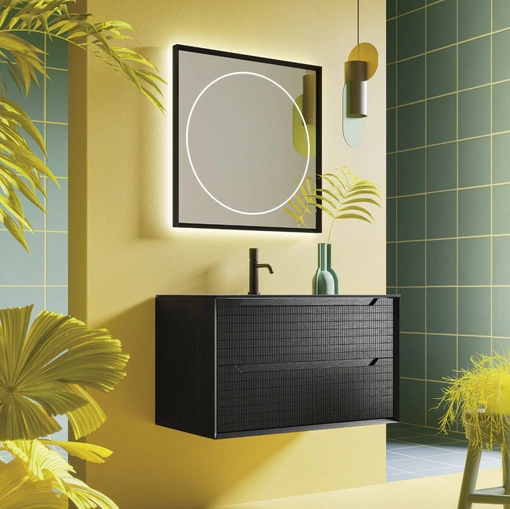 Mobile da Bagno sospeso Master 04 in Rovere di Arbi