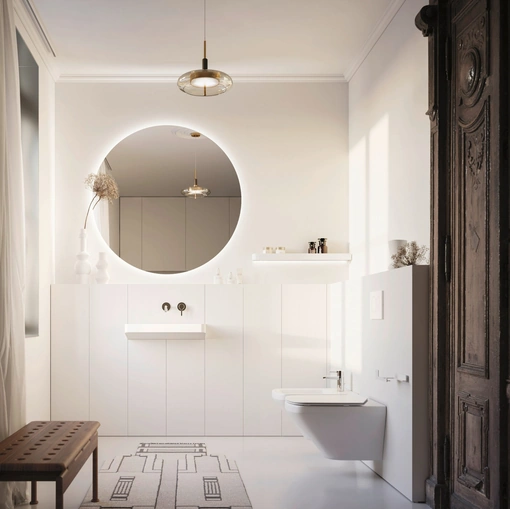 Mobile da Bagno a terra salvaspazio Over 03 di Arbi