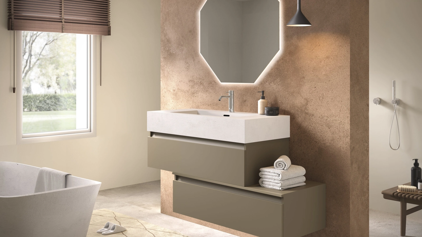 Mobile da Bagno sospeso Ninfa di Savini