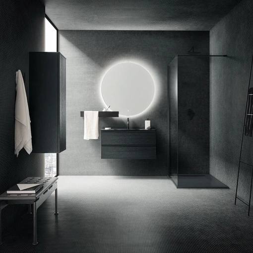 Mobile da Bagno sospeso Street 04 in legno di Arbi