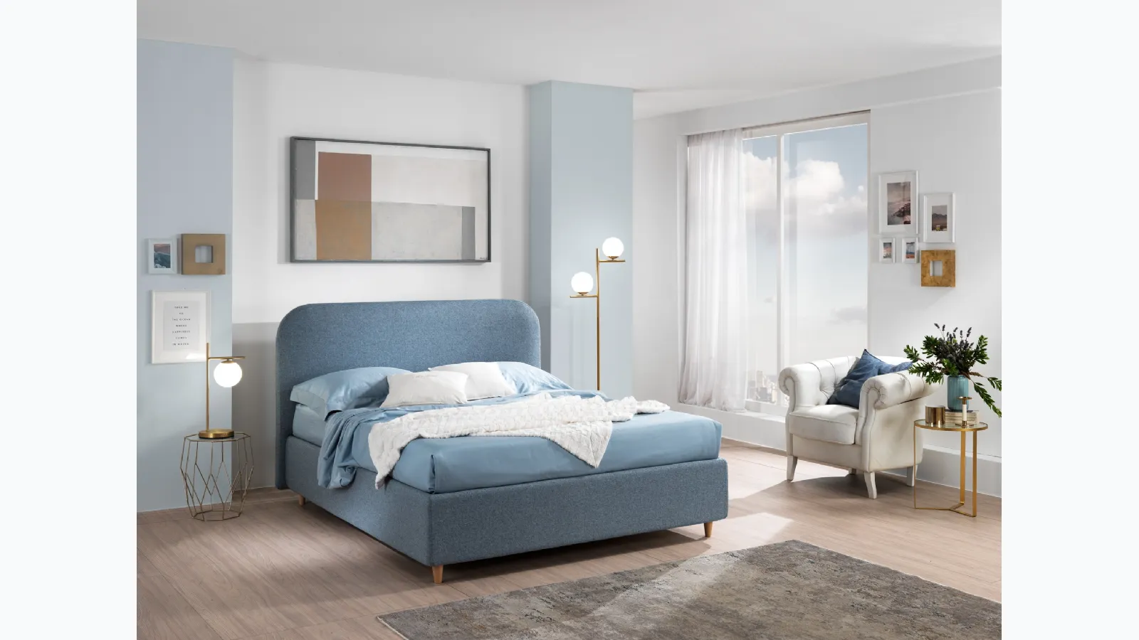 Letto Bogart con box contenitore di San Lorenzo