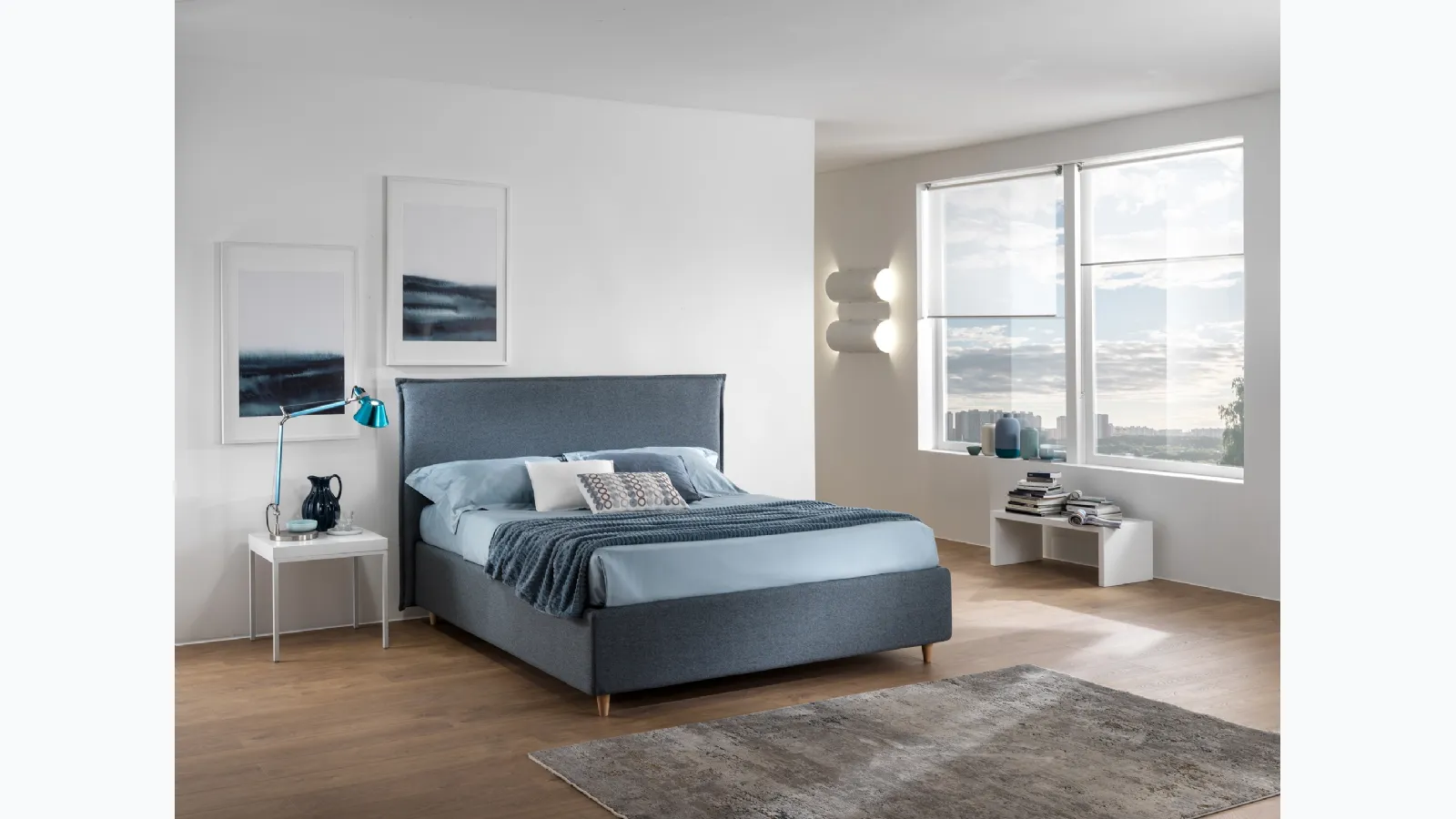 Letto Curtis con box contenitore di San Lorenzo