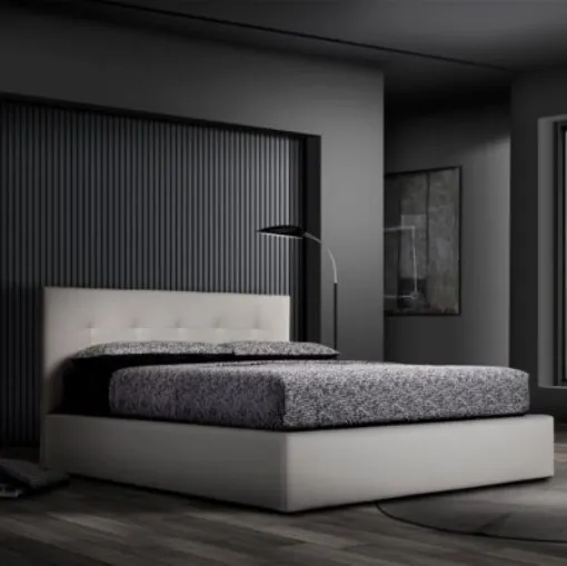 Letto imbottito Desirè di Gamma Salotti