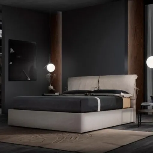 Letto Grazia con box contenitore di Gamma Salotti