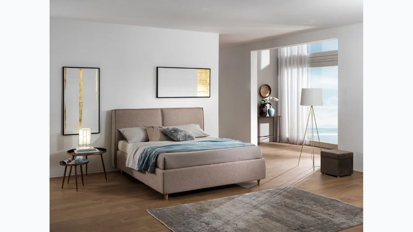 Letto Garland con box contenitore di San Lorenzo