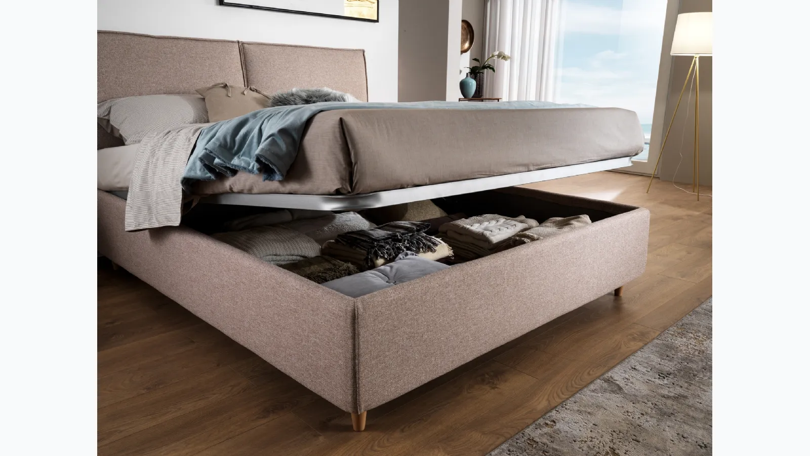 Letto Garland con box contenitore di San Lorenzo