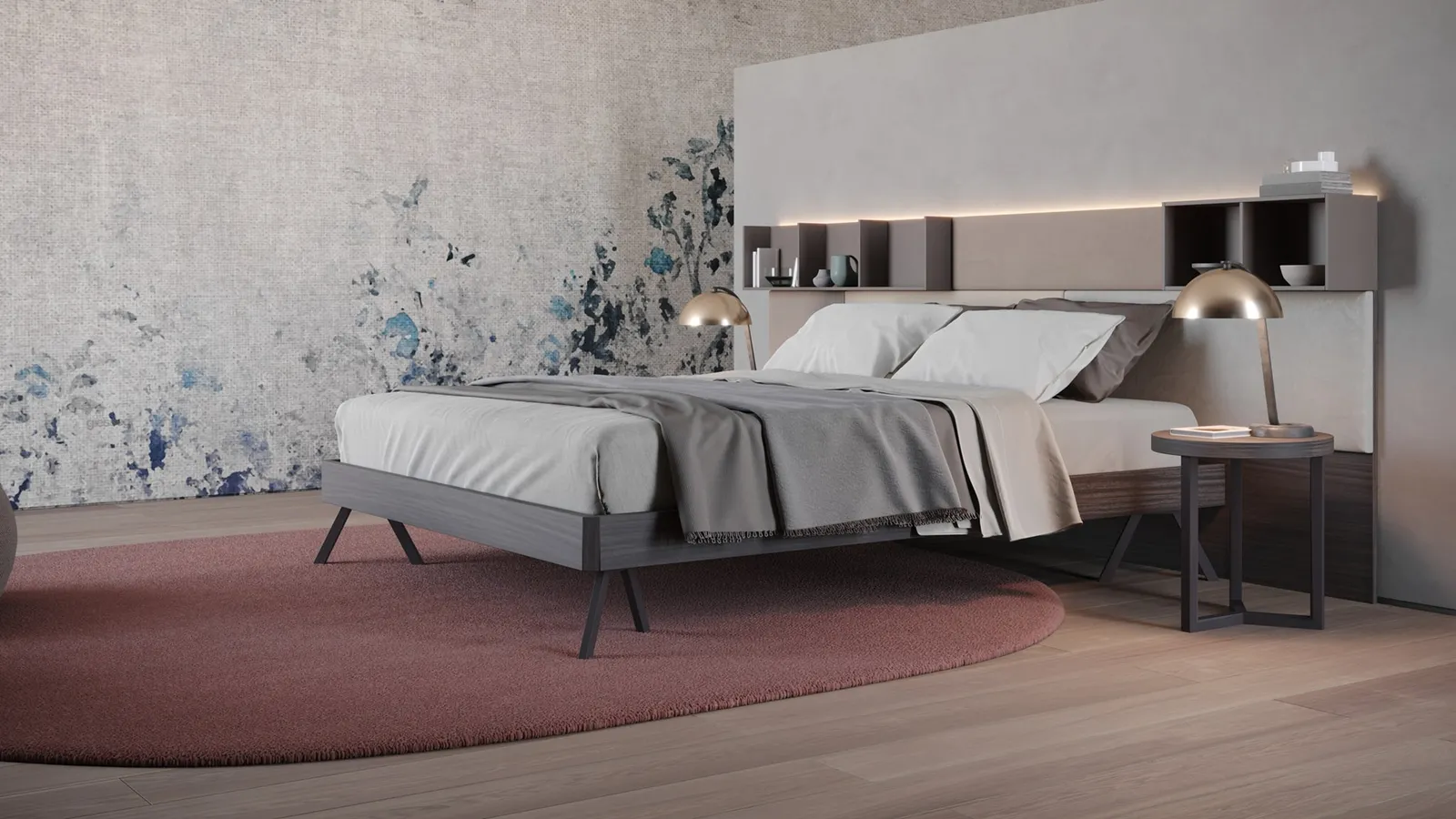 Letto matrimoniale Happy di Giessegi