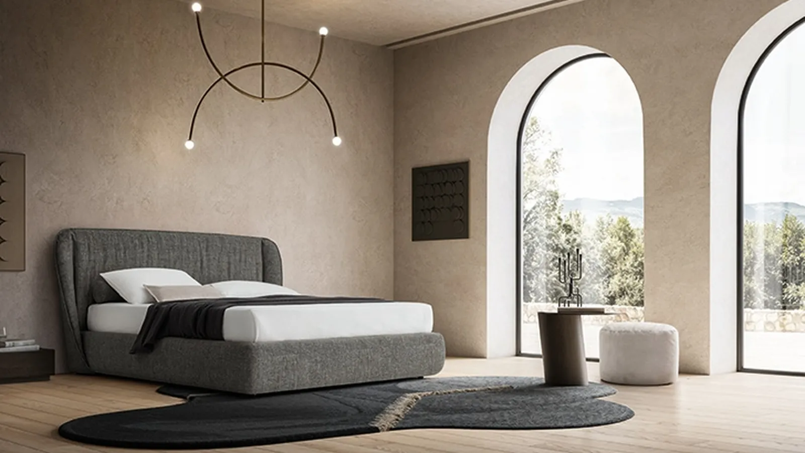 Letto Nest con testiera di Ennerev