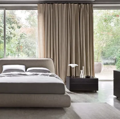 Letto Peplo con Contenitore di Sangiacomo