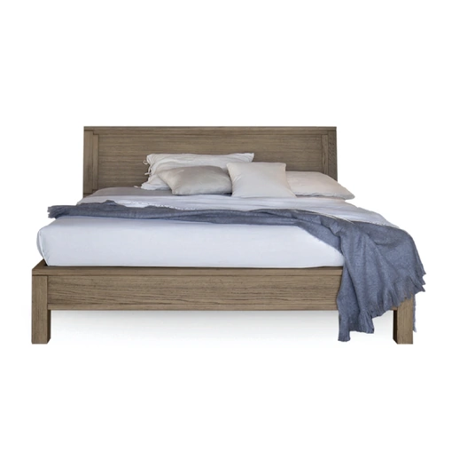 Letto in legno con testiera Quadra di Devina Nais