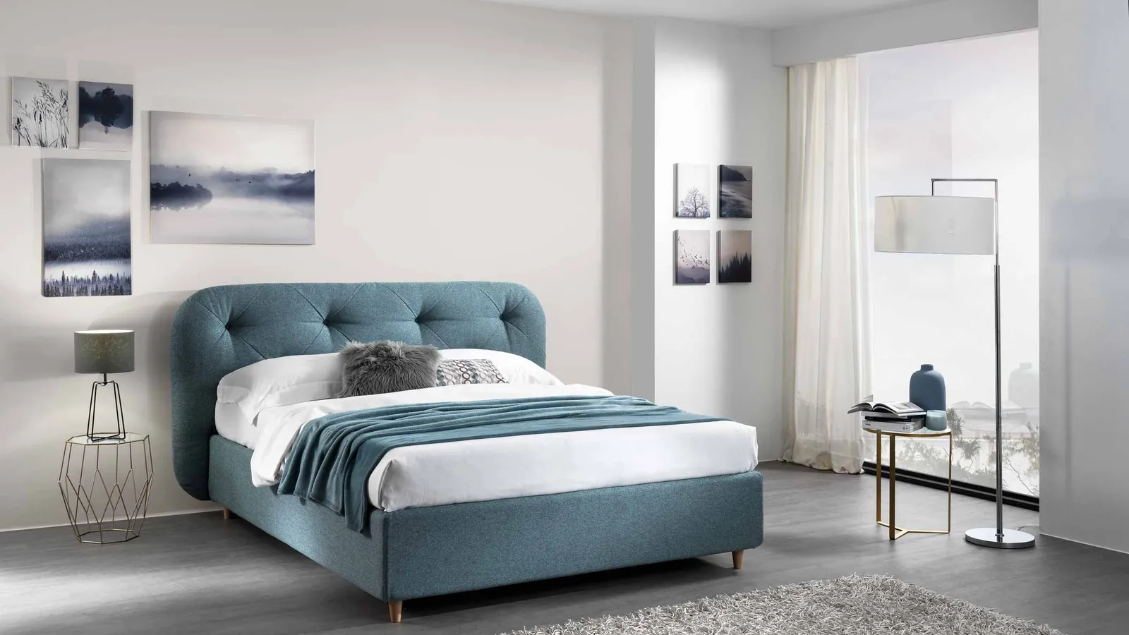 Letto Temple con box contenitore di San Lorenzo