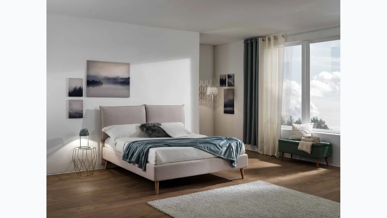 Letto Tracy Twenty con box contenitore di San Lorenzo