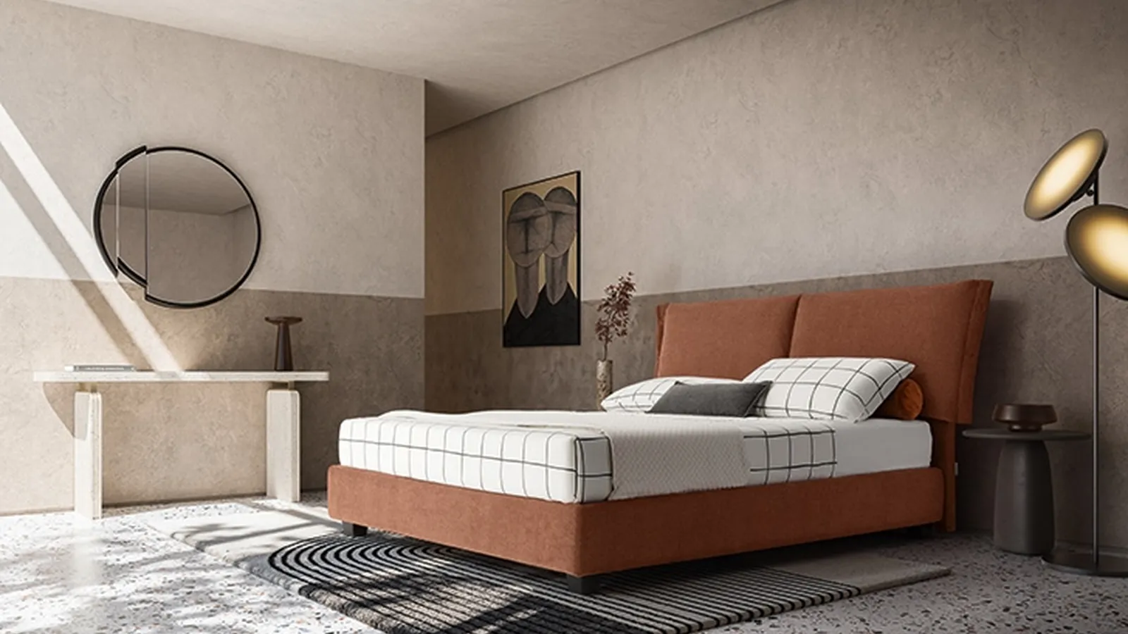 Letto Vivienne con box contenitore di Ennerev