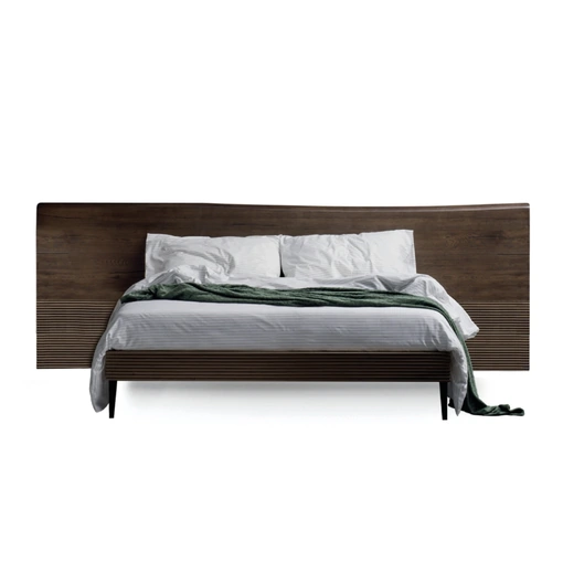 Letto Zen con testiera a terra di Devina Nais