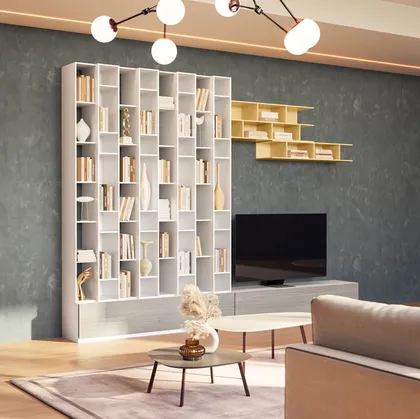 Libreria a muro LV719 di Giessegi