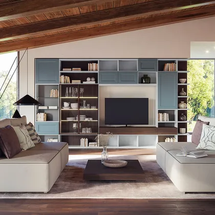 Libreria a muro LV731 di Giessegi