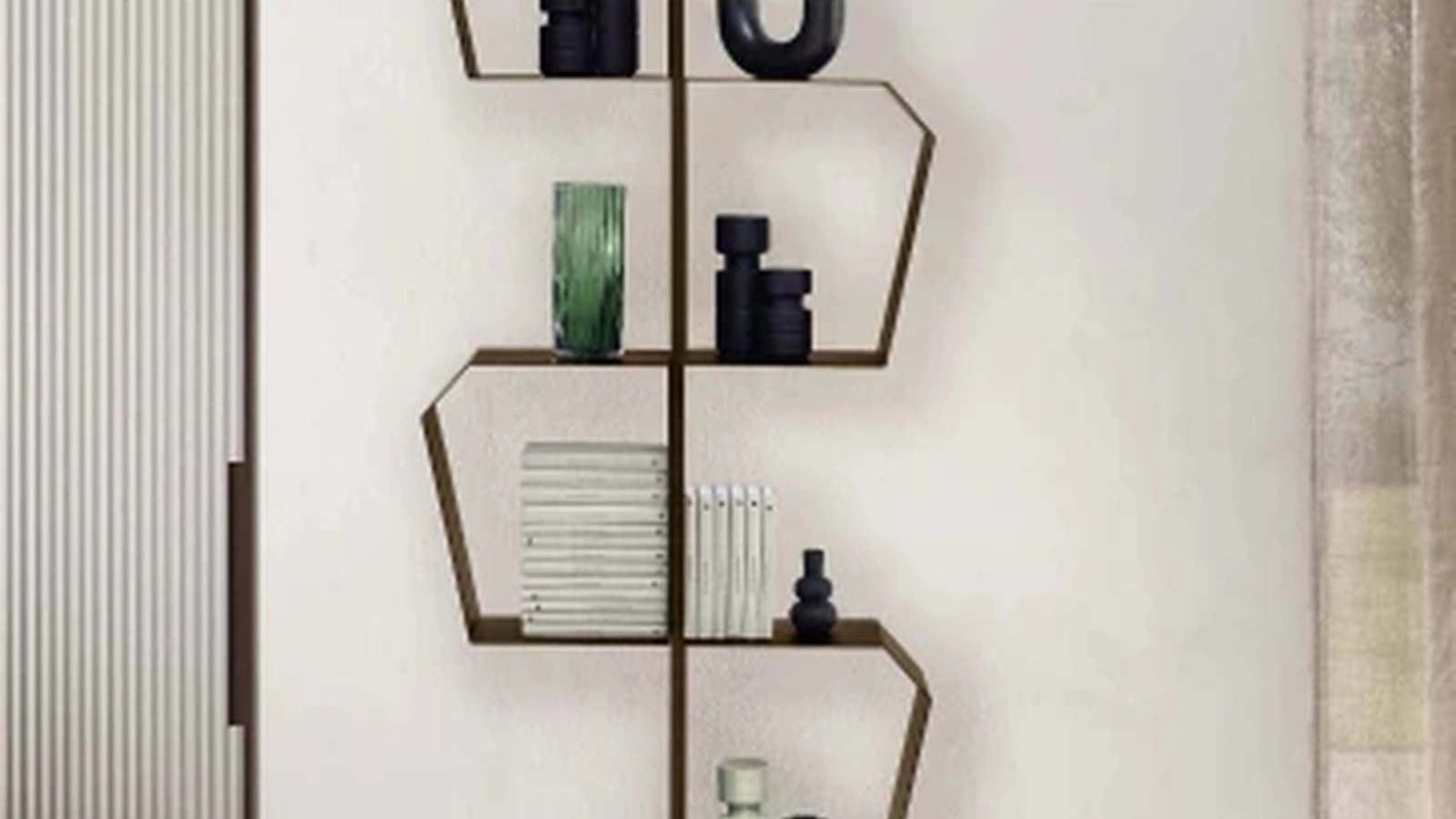 Libreria a muro Tiffany di Capodarte