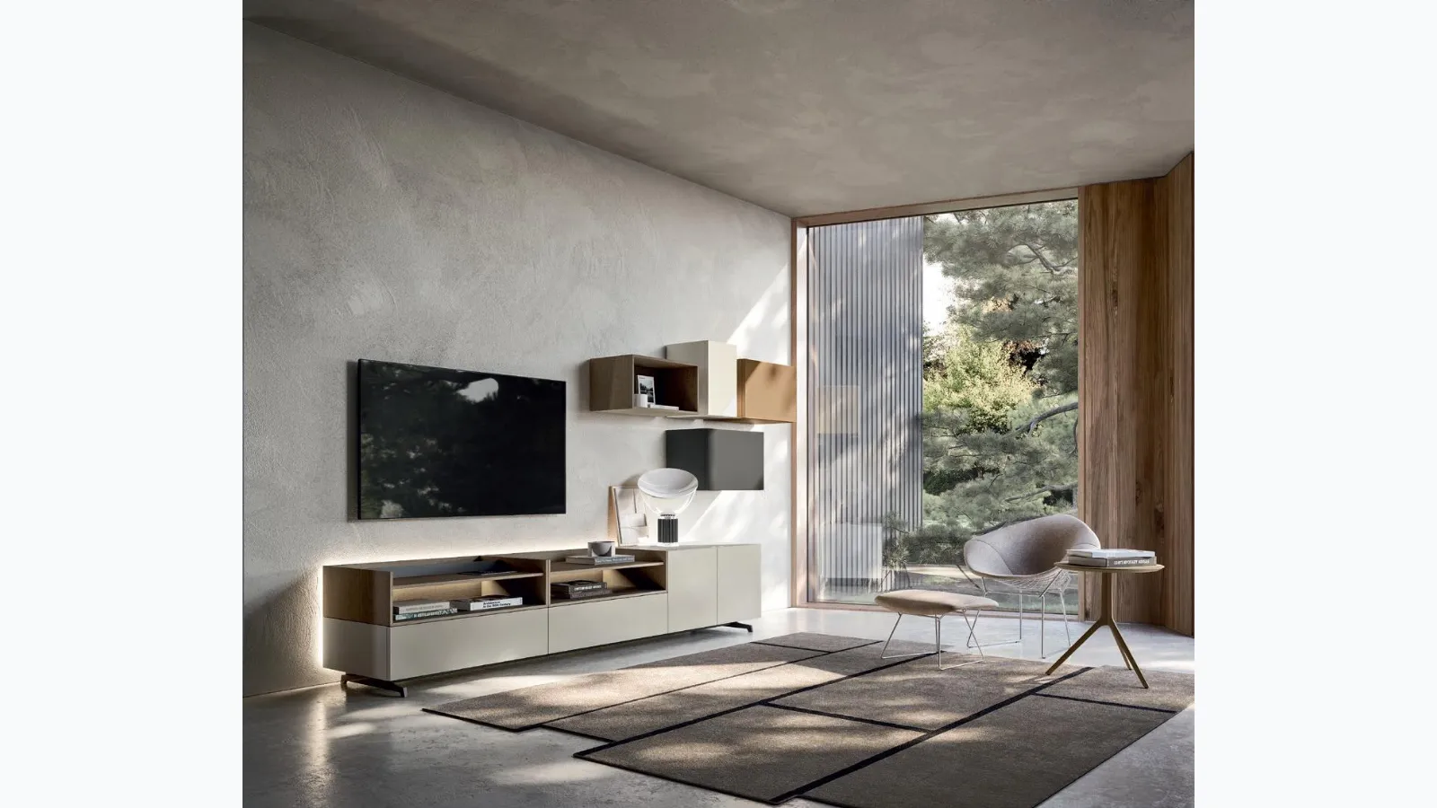 Mobile Porta Tv Lampo di Sangiacomo