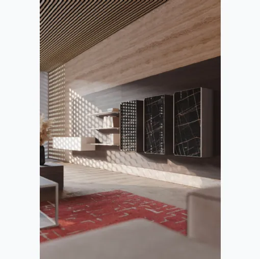 Parete Attrezzata Living LV702 di Giessegi