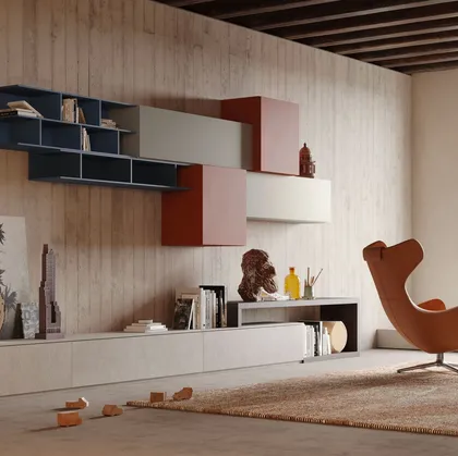 Parete Attrezzata Living LV723 di Giessegi