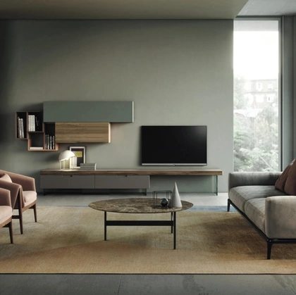 Parete Attrezzata Zero 16 03 di Devina Nais