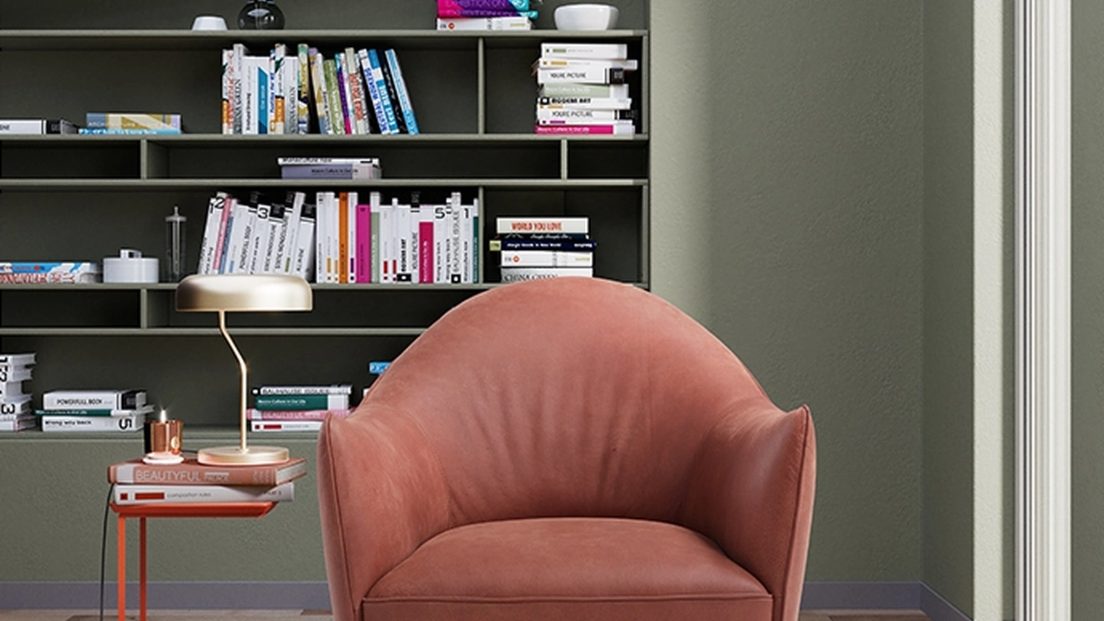 Poltroncina Musetta in tessuto di Egoitaliano