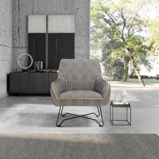 Poltroncina in tessuto Namy di Egoitaliano