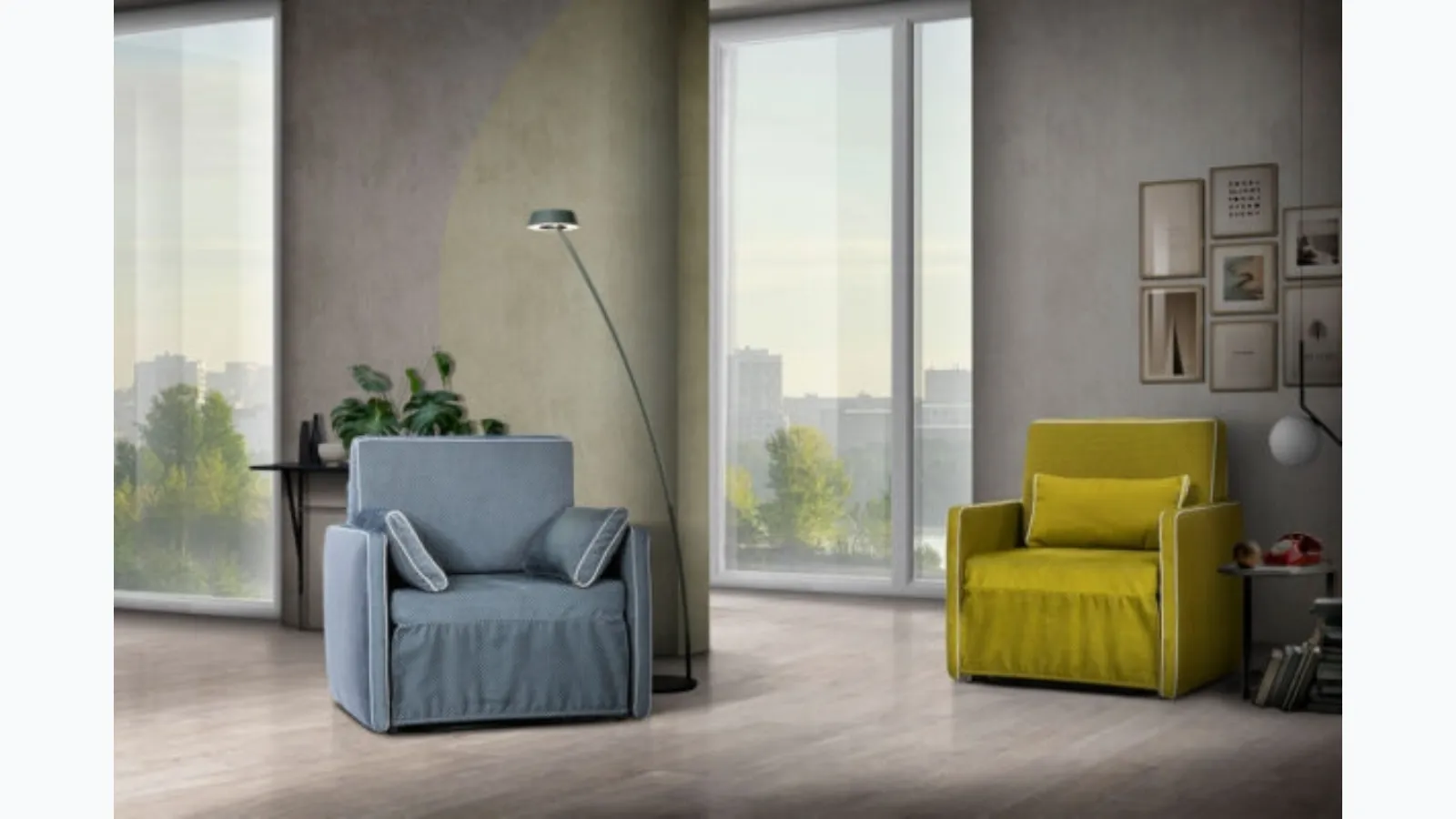Poltrona Letto Dafne di Gamma Salotti