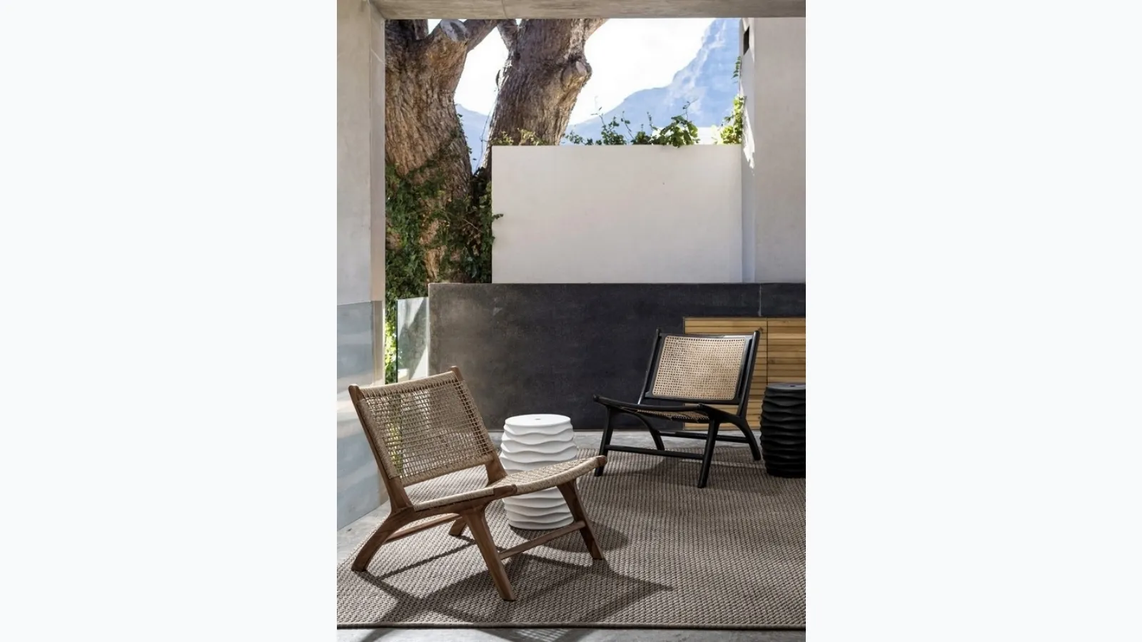 Poltroncina in rattan Mabel di Bizzotto