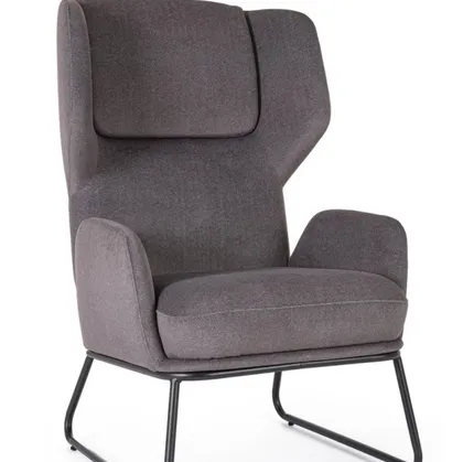 Poltrona in tessuto Ophelia di Bizzotto