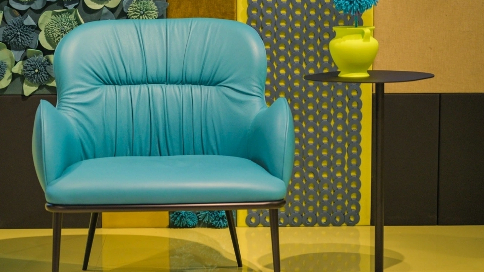 Poltrona in pelle Rory di Egoitaliano