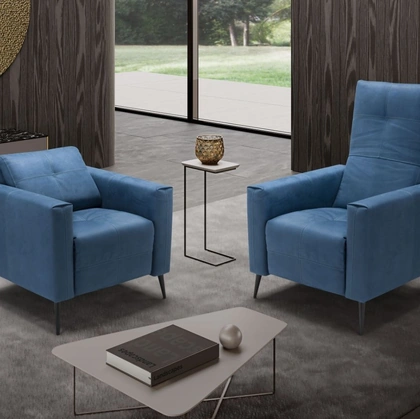 Poltrona in pelle Sugar di Egoitaliano