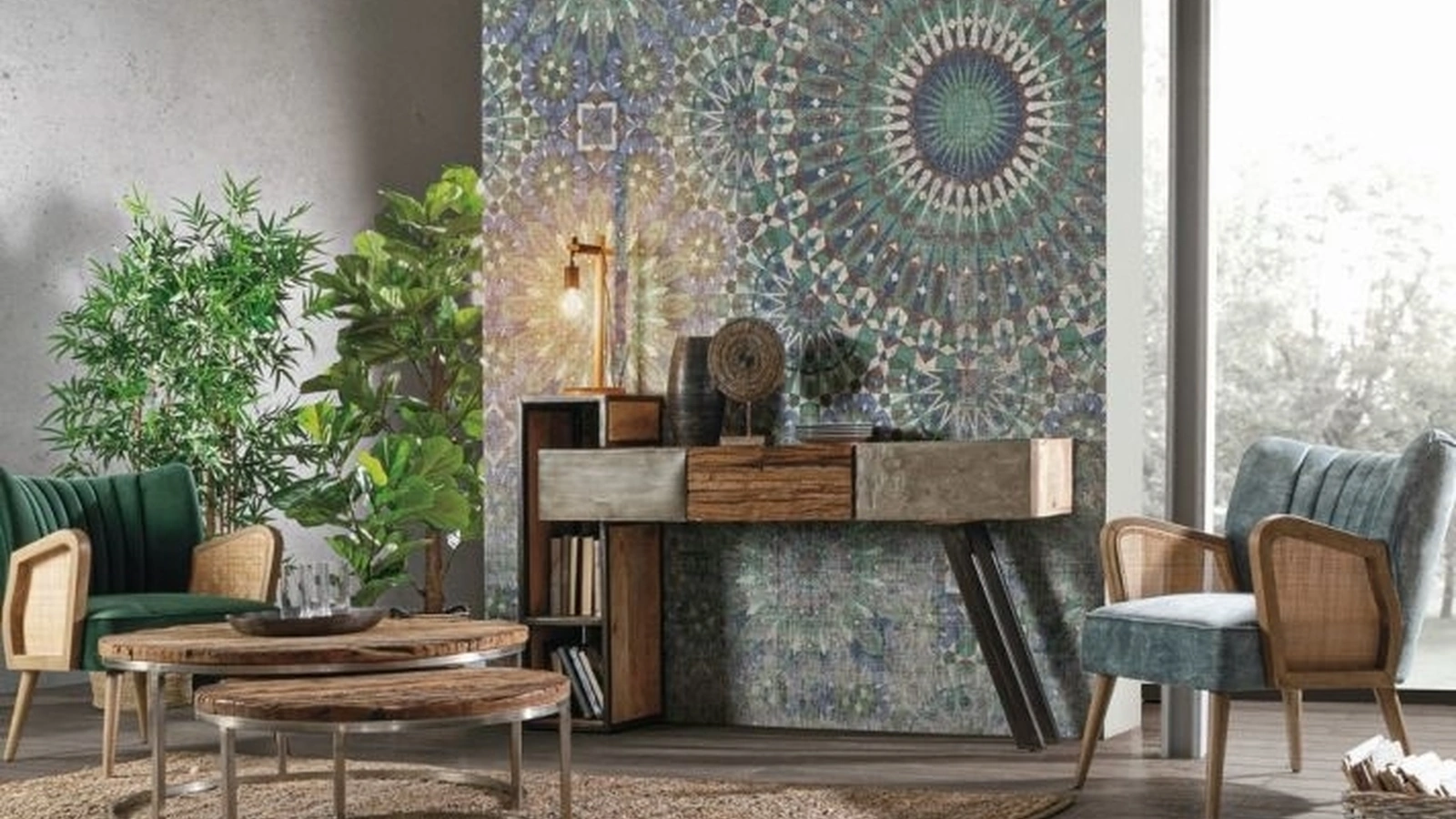 Poltroncina in tessuto Virna di Bizzotto