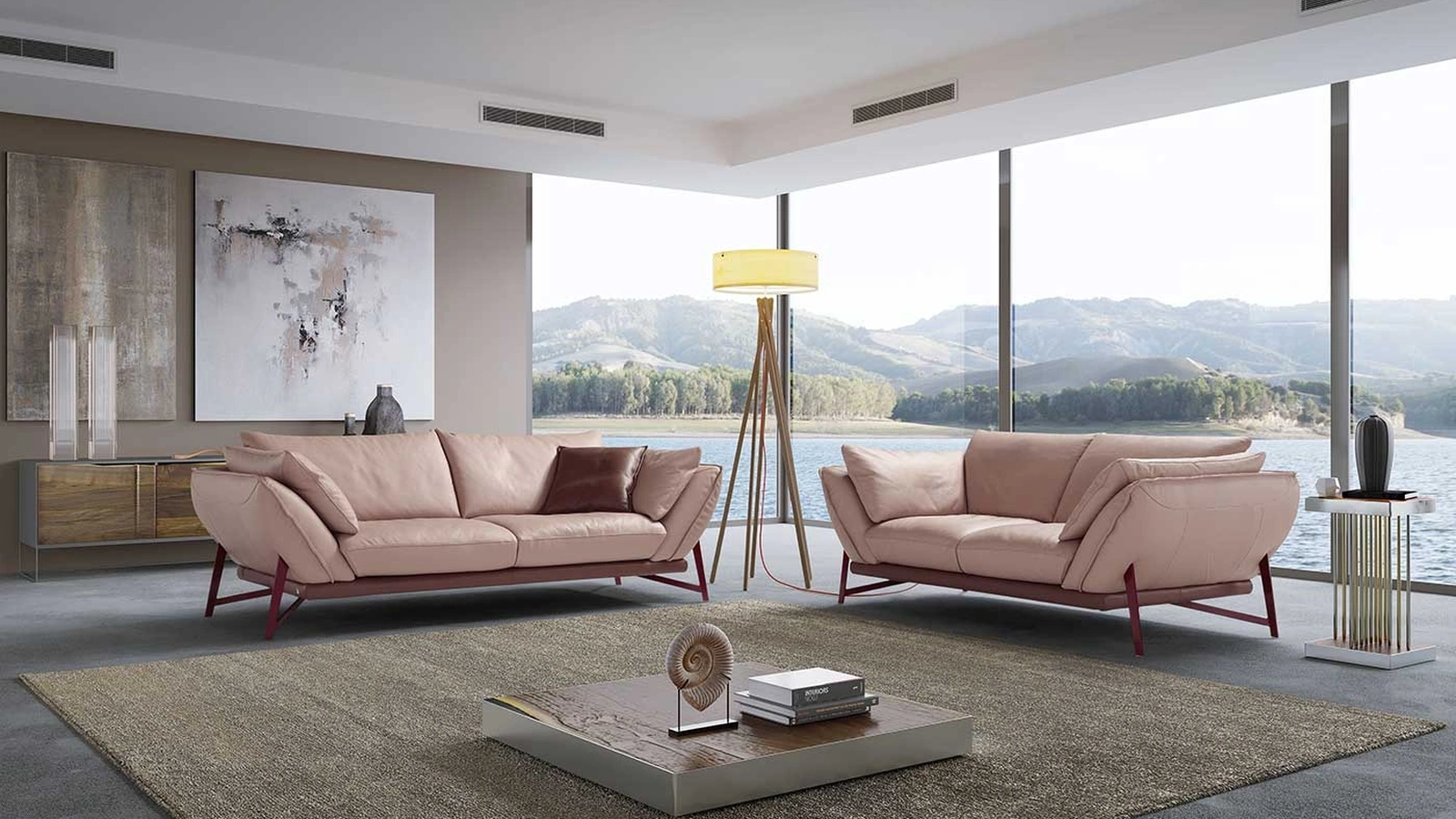 Divano lineare Giada di Egoitaliano